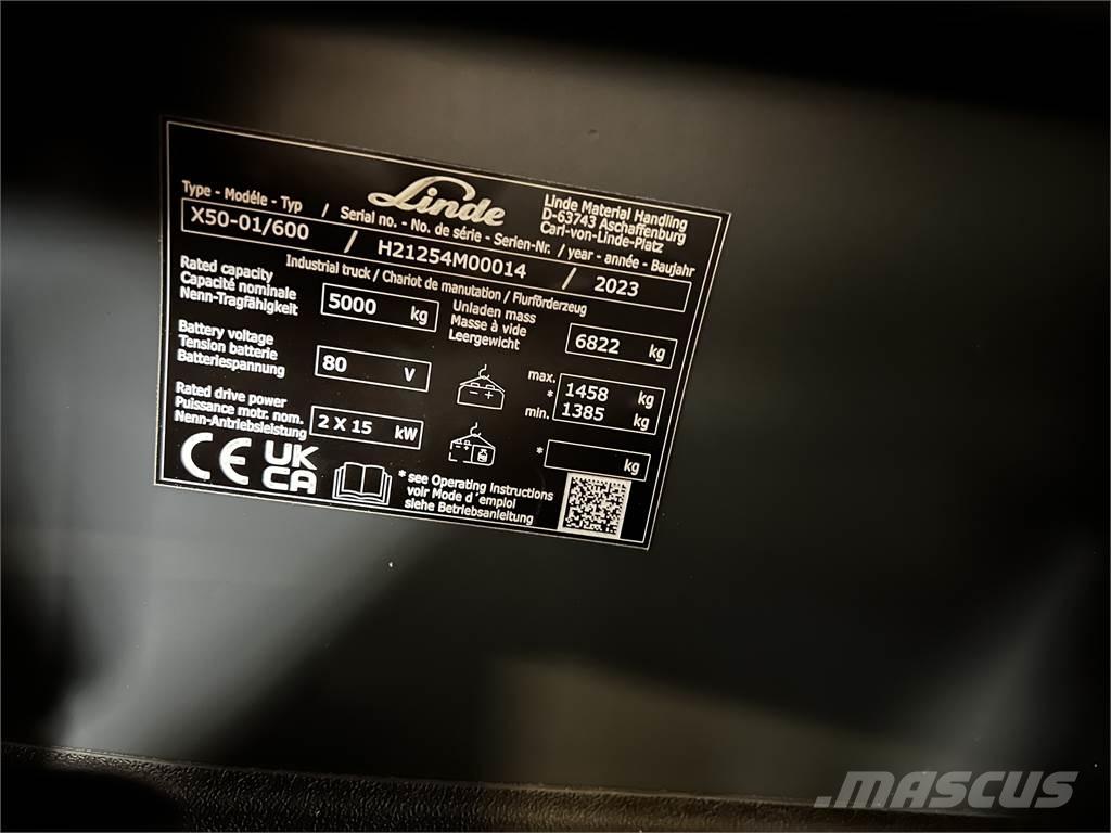 Linde X50 Akumulátorové vozíky