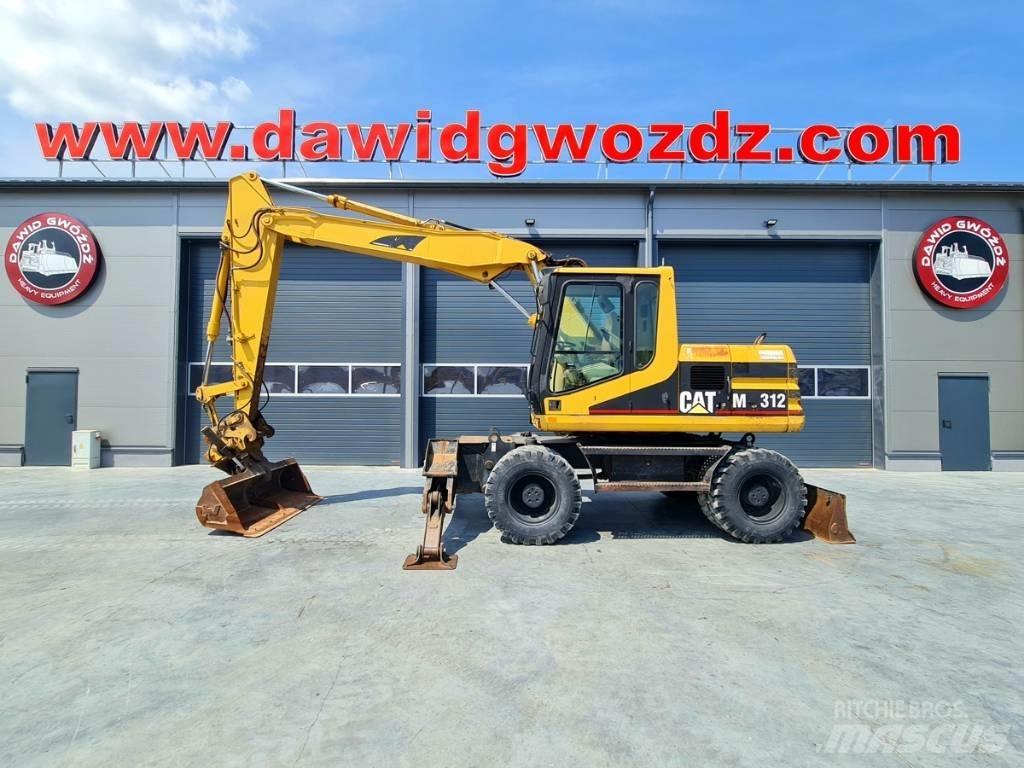 CAT M 312 Kolesové rýpadlá