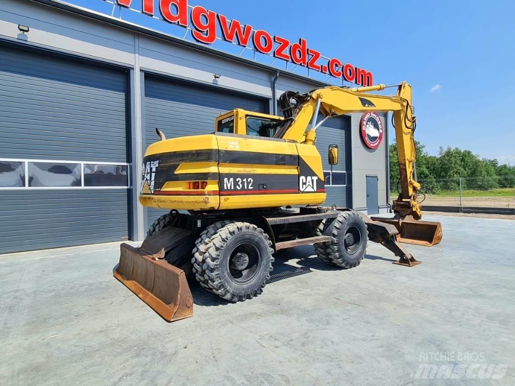 CAT M 312 Kolesové rýpadlá