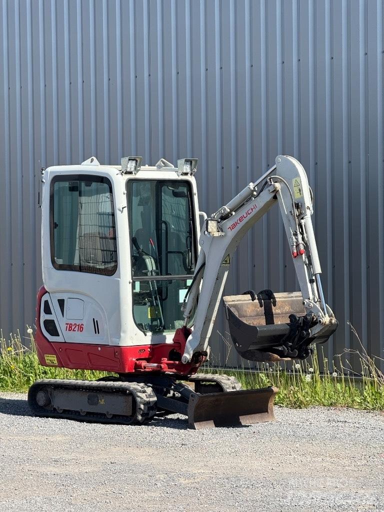 Takeuchi TB 216 Mini rýpadlá < 7t