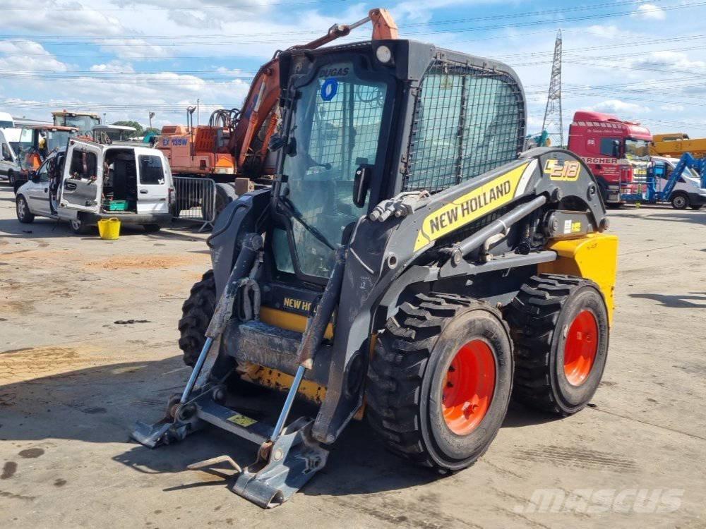 New Holland L 218 Šmykom riadené nakladače