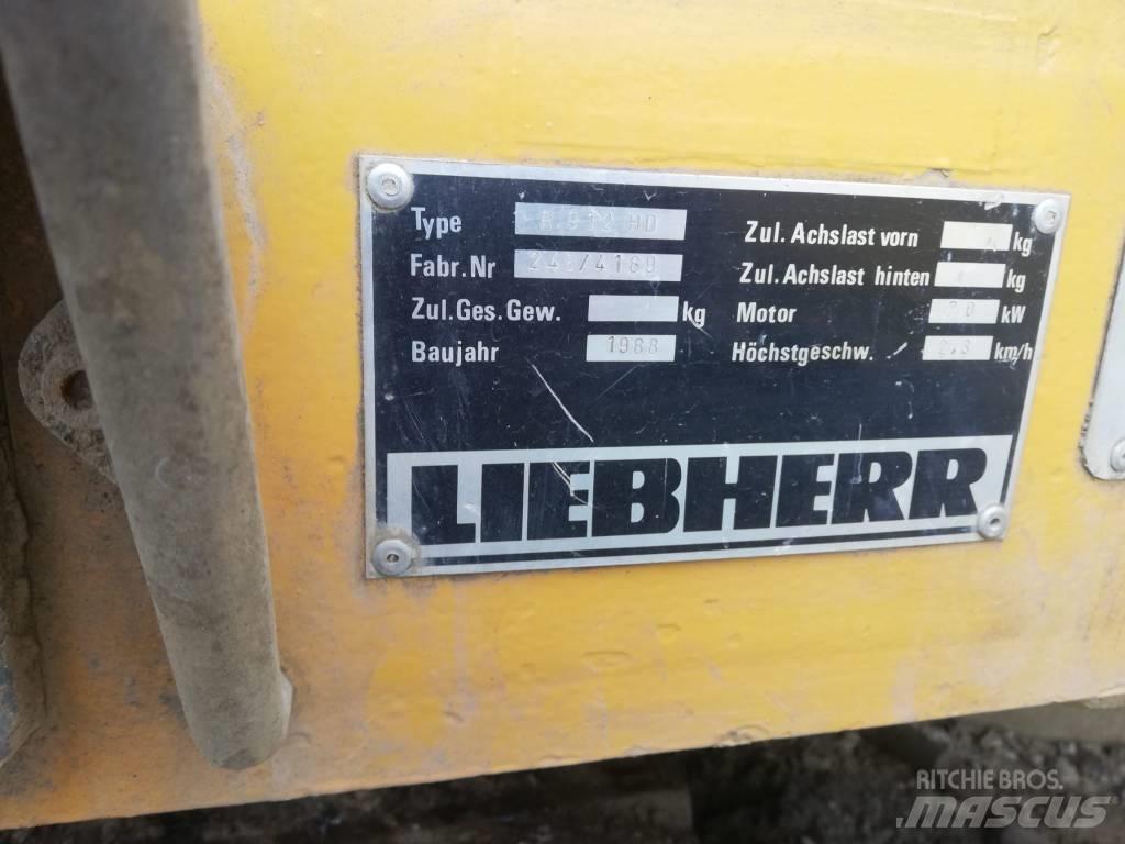 Liebherr R 912 Pásové rýpadlá