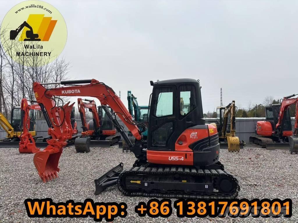 Kubota U 55-4 Mini rýpadlá < 7t