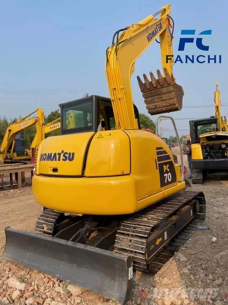 Komatsu PC 70 Midi rýpadlá 7 t - 12 t