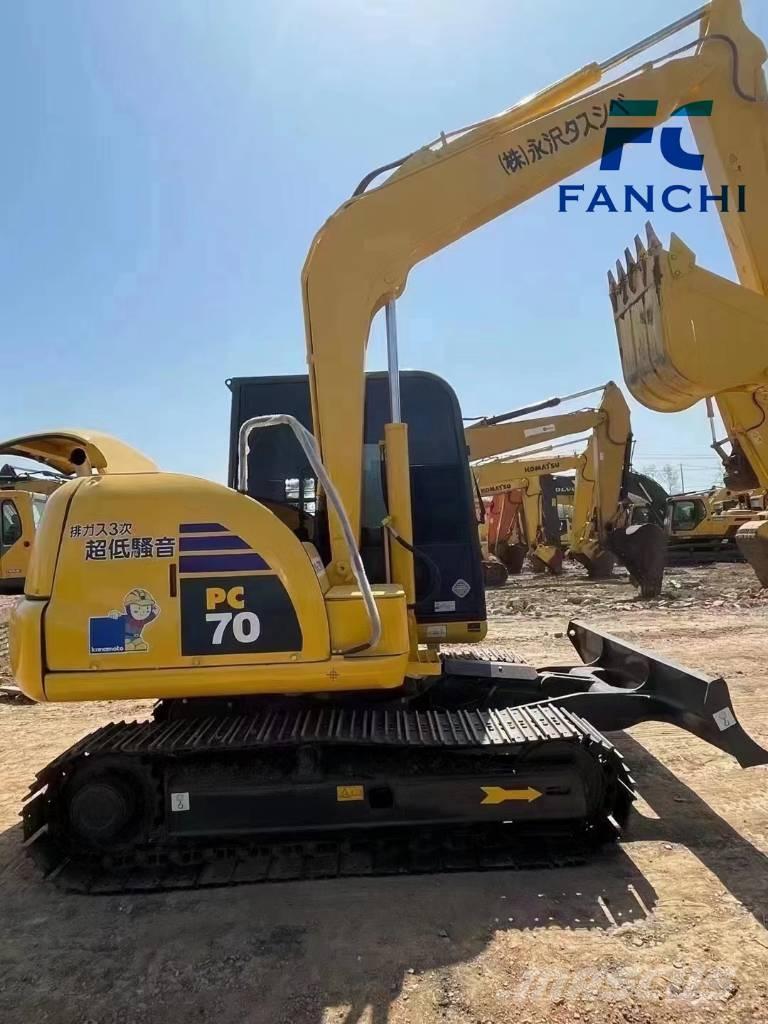 Komatsu PC 70 Midi rýpadlá 7 t - 12 t