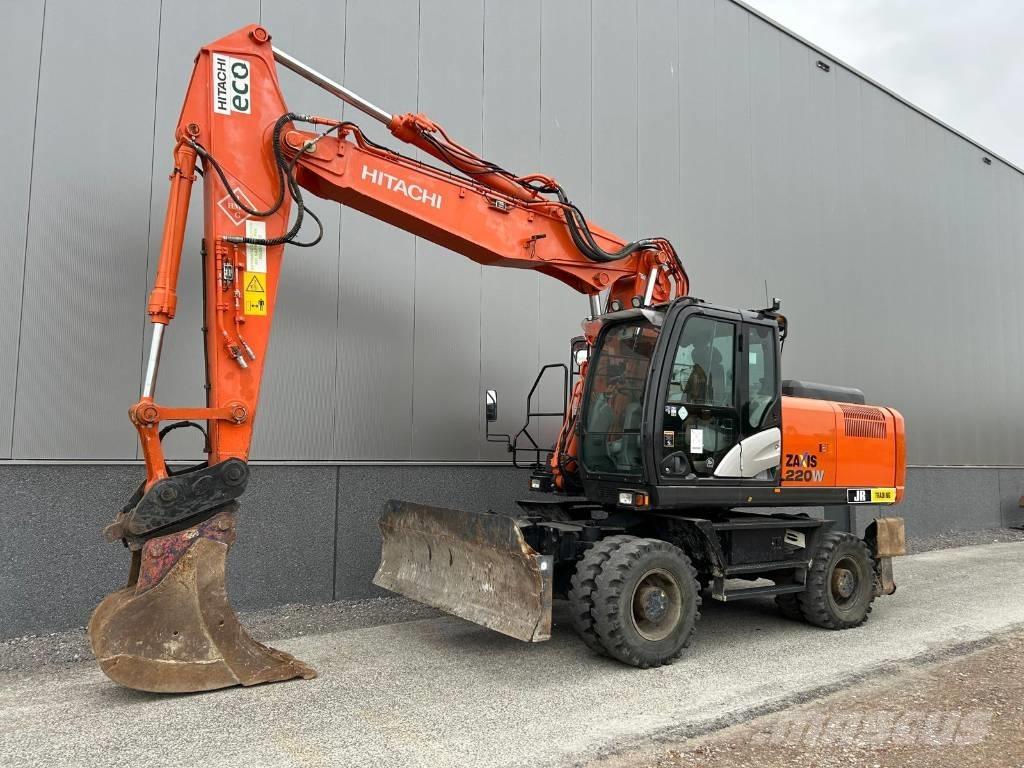 Hitachi ZX220W-5B Kolesové rýpadlá