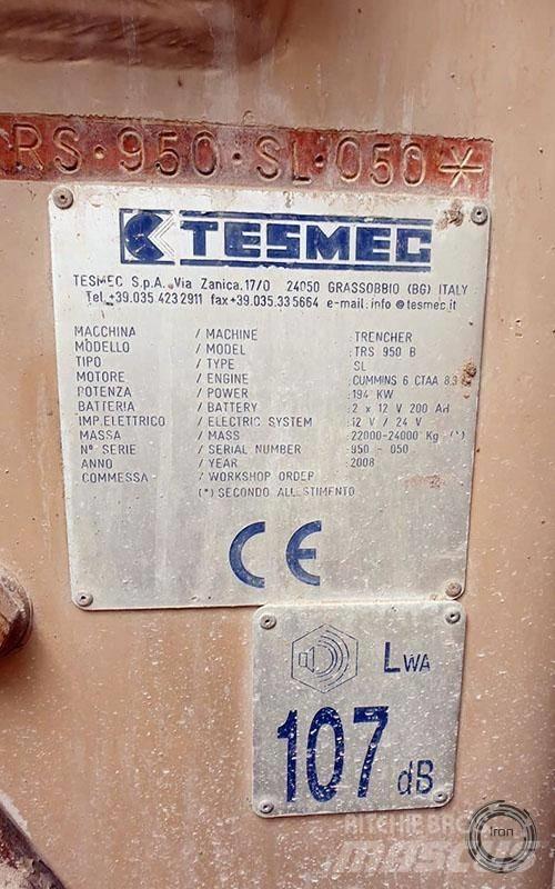 Tesmec TRS950 Rýhovače