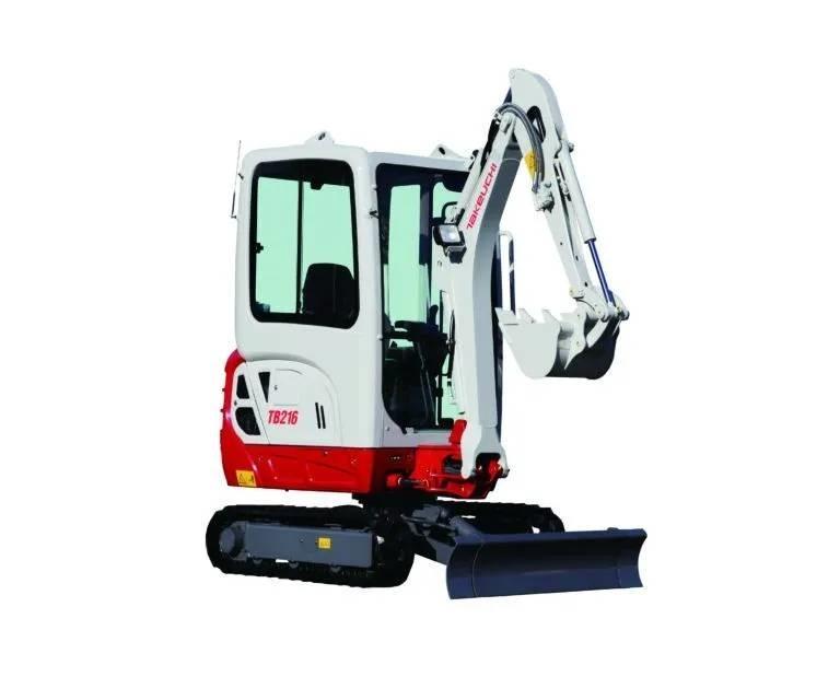 Takeuchi TB216 Mini rýpadlá < 7t