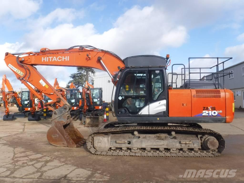 Hitachi ZX 210 LC-6 Pásové rýpadlá