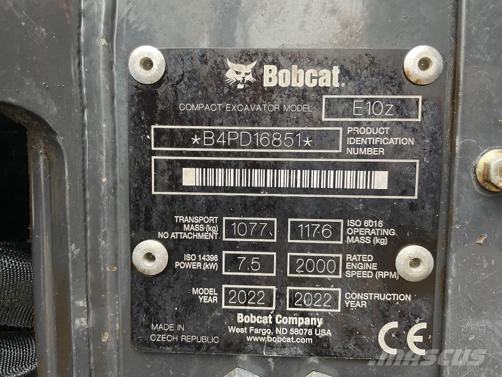 Bobcat E 10z Mini rýpadlá < 7t