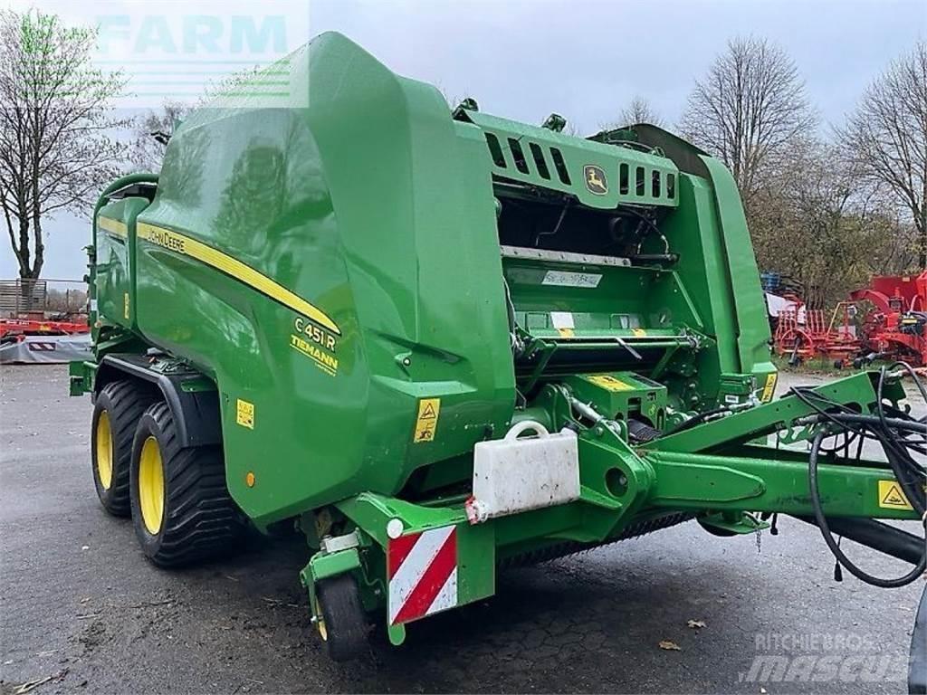 John Deere c451r Lisy na hranaté balíky