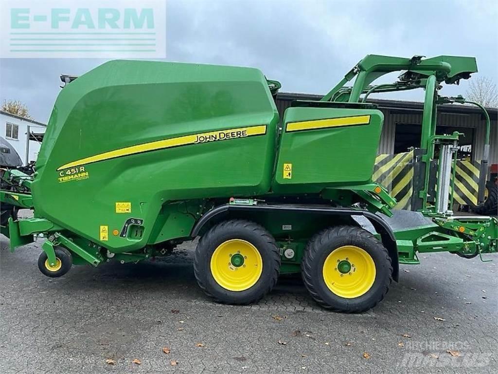 John Deere c451r Lisy na hranaté balíky
