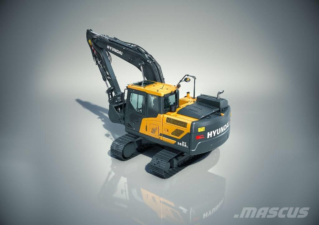 Hyundai HX 140 AL Pásové rýpadlá