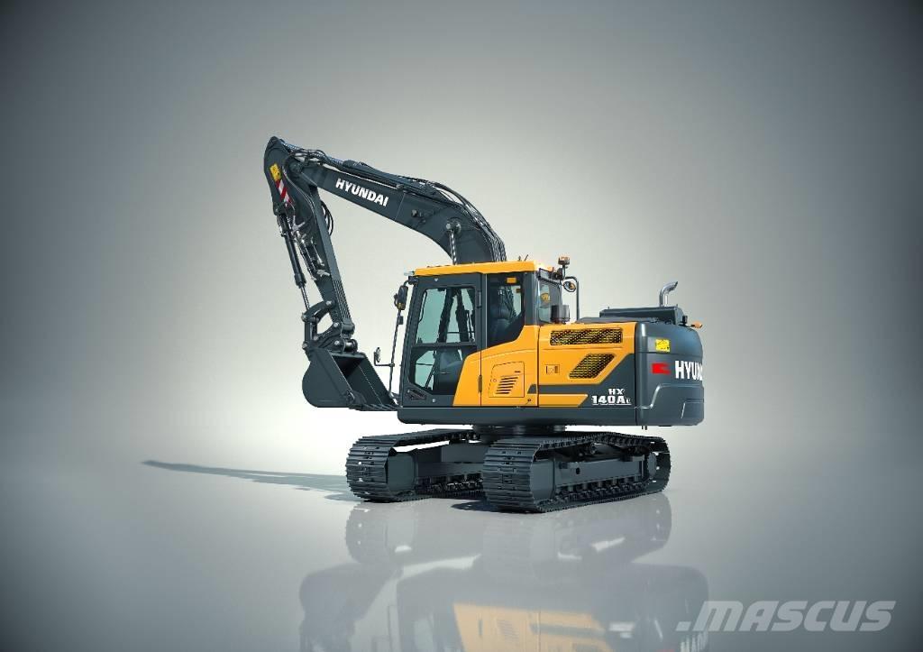 Hyundai HX 140 AL Pásové rýpadlá