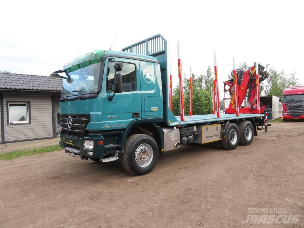 Mercedes-Benz 6X4 Nákladné vozidlá na prepravu dreva