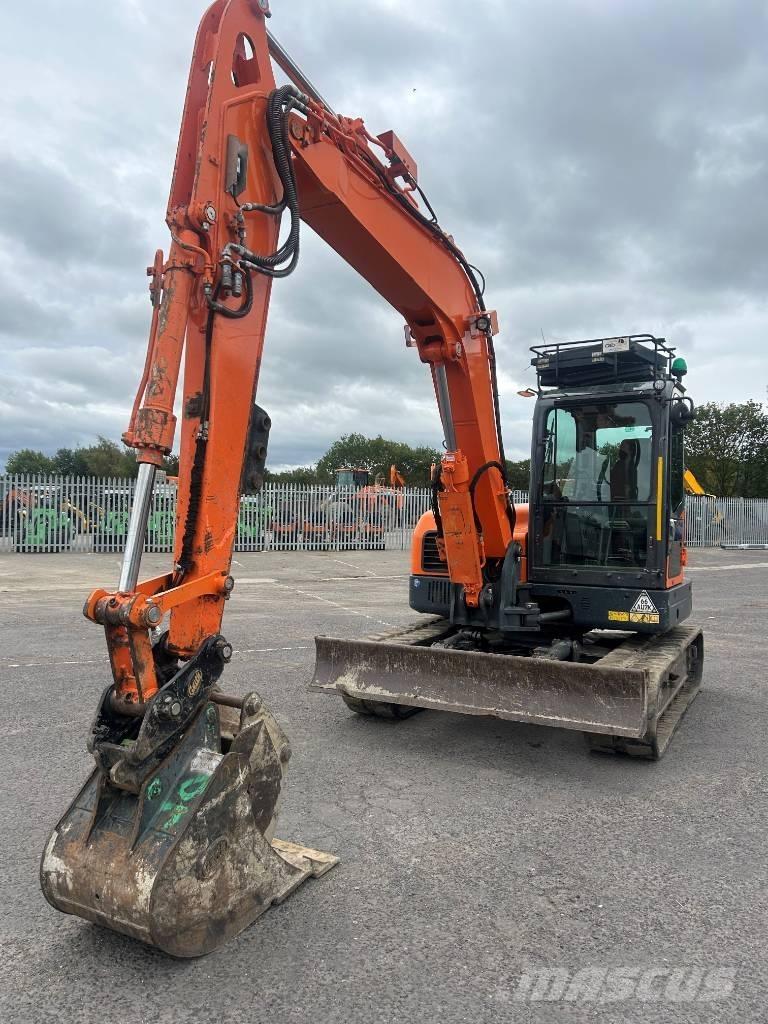 Doosan DX 85 R-3 Midi rýpadlá 7 t - 12 t