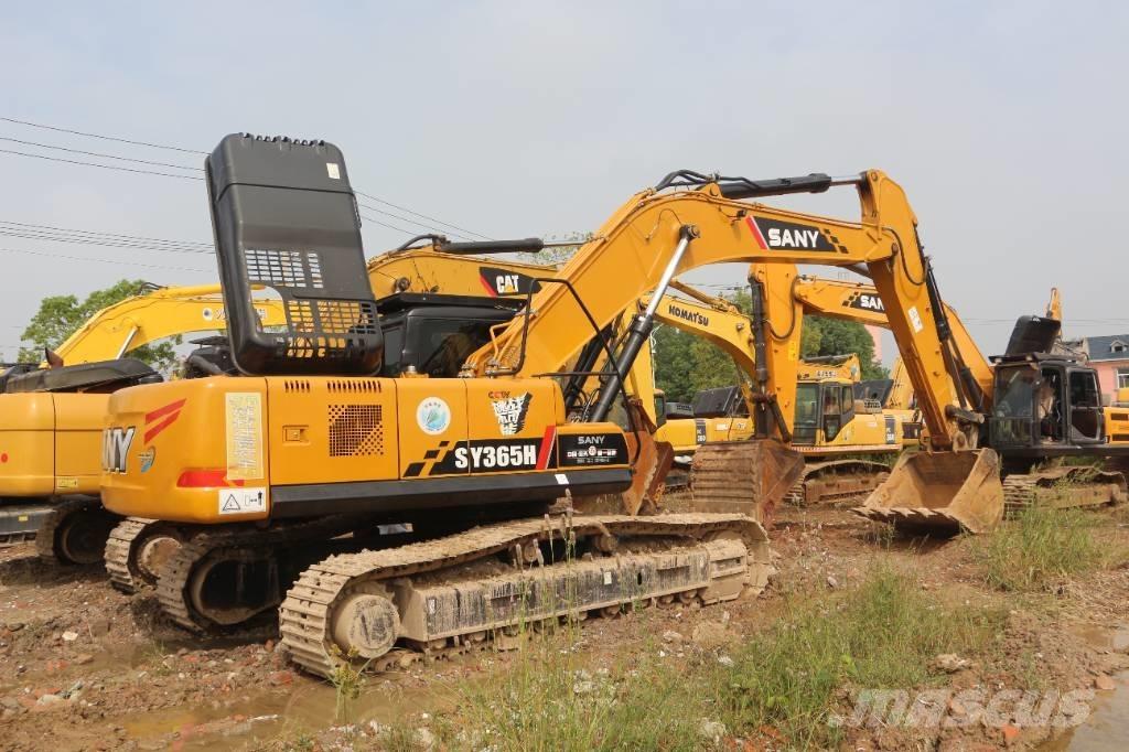 Sany 365 Pásové rýpadlá