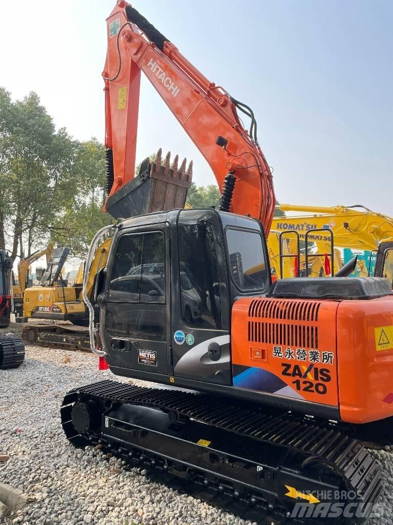 Hitachi 120 Pásové rýpadlá