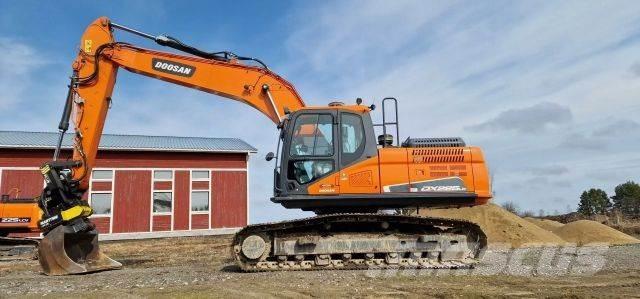 Doosan DX 225 LC-5 Pásové rýpadlá