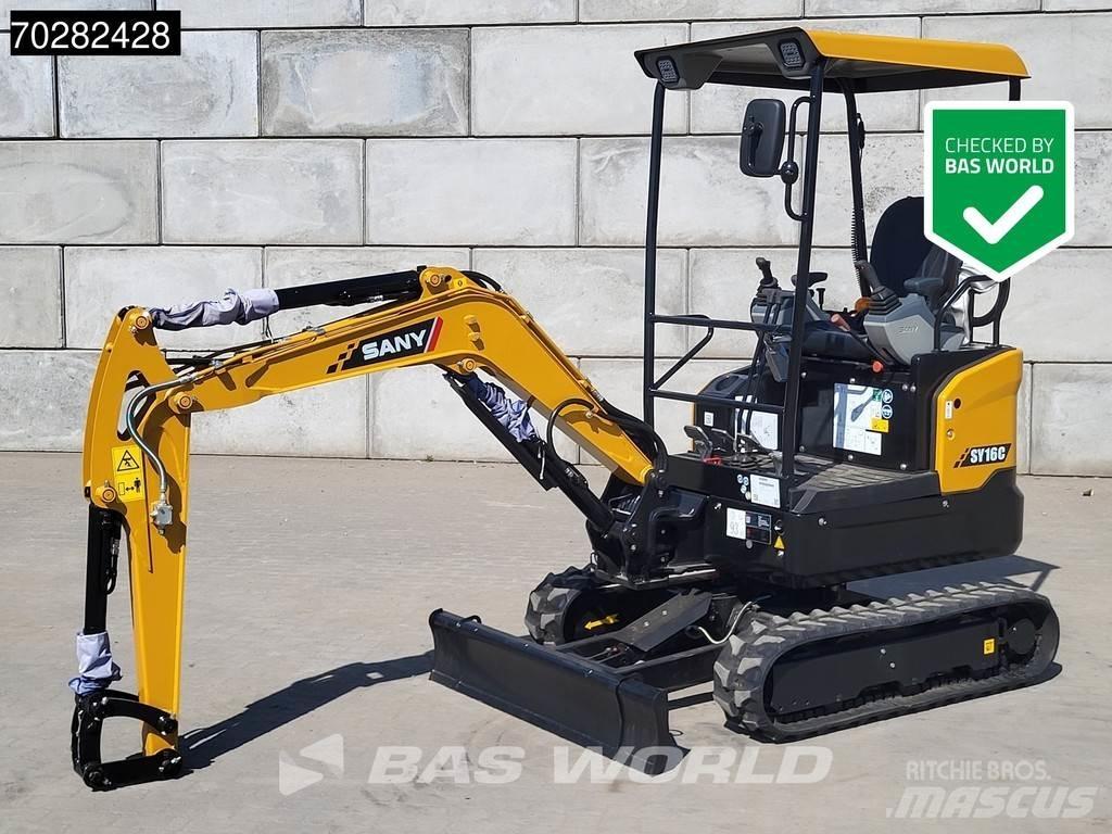 Sany SY16C Mini rýpadlá < 7t
