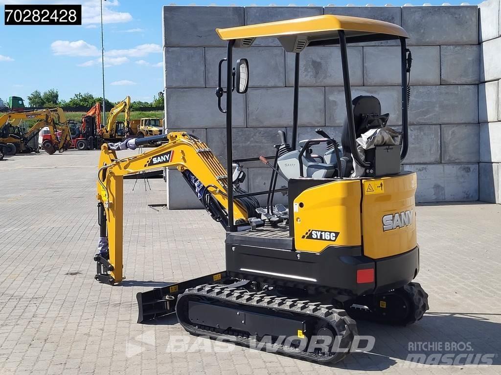 Sany SY16C Mini rýpadlá < 7t