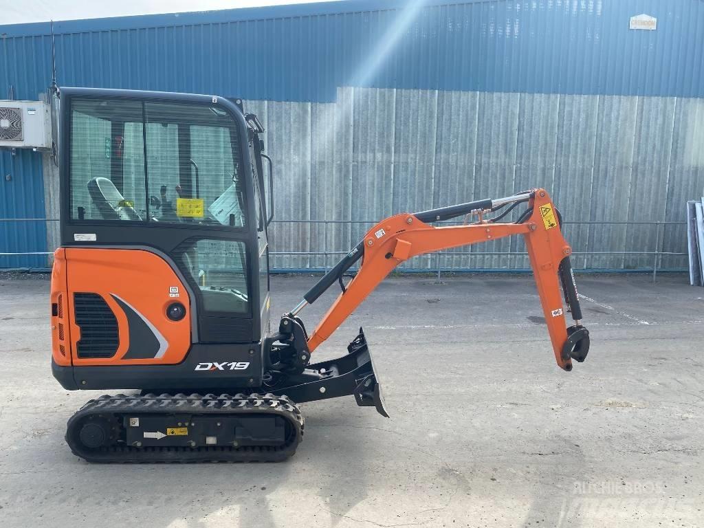 Doosan DX 19 Mini rýpadlá < 7t