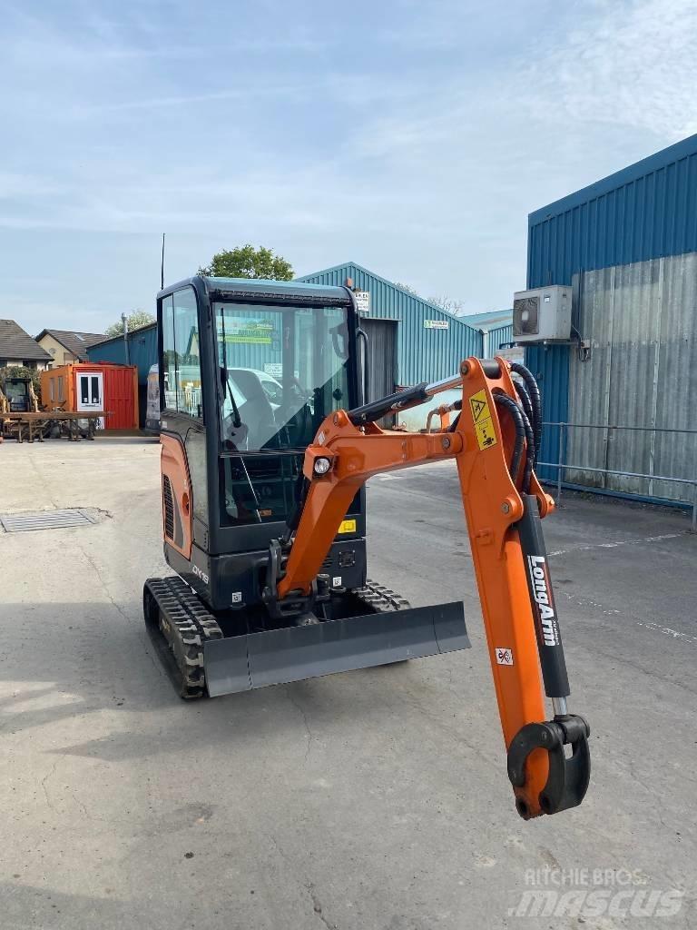 Doosan DX 19 Mini rýpadlá < 7t