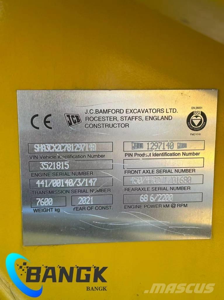 JCB 3 CX Rýpadlo-nakladače