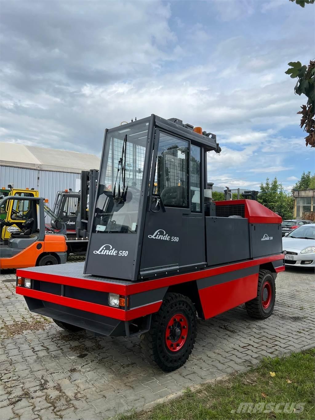 Linde S50D Bočný vysokozdvižný vozík