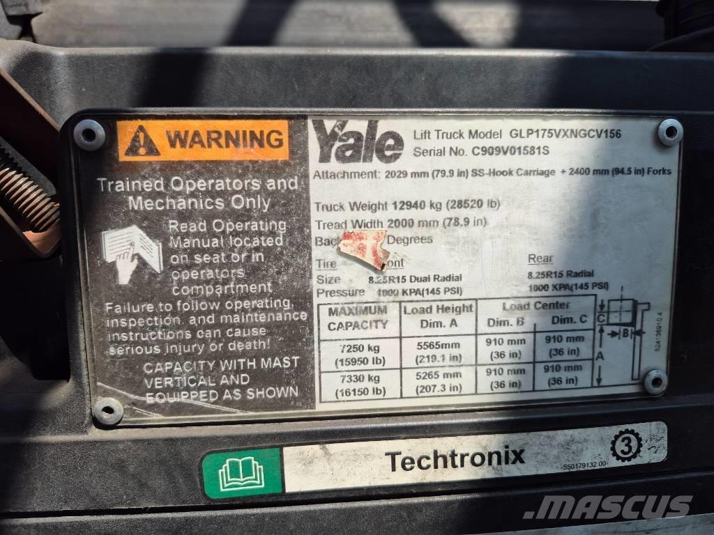 Yale GLP175VXNGCV156 Iné