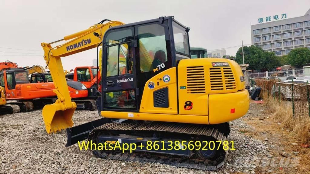 Komatsu PC 70-8 Pásové rýpadlá