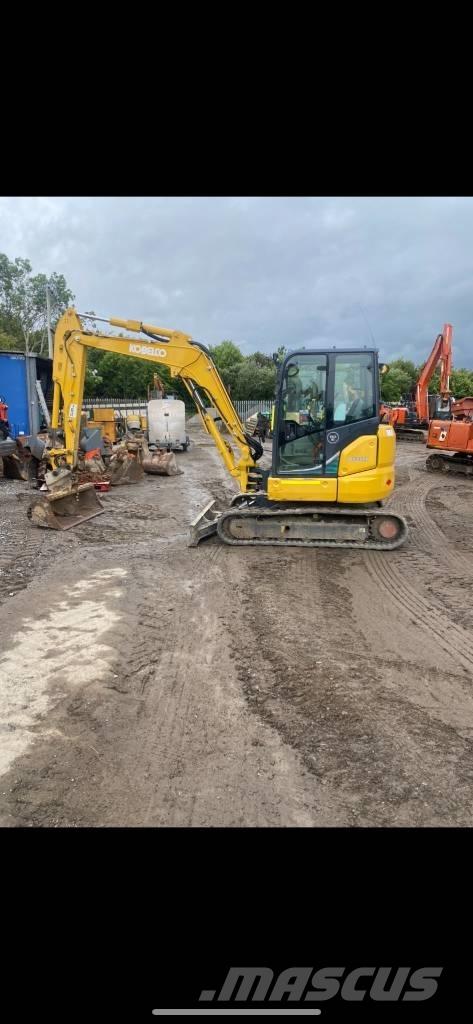  2021 Kobelco SK55 Mini rýpadlá < 7t