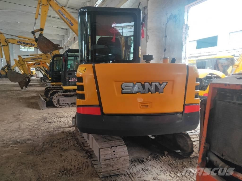 Sany SY 55 C Pásové rýpadlá