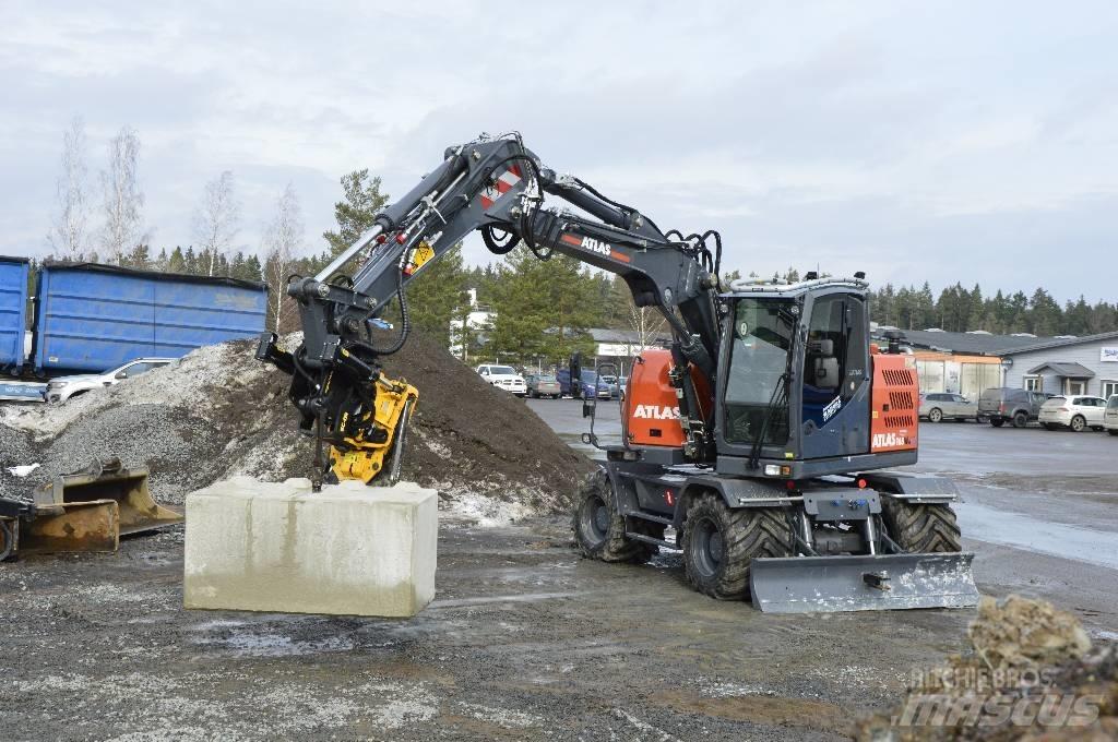 Atlas 165 Wsr Kolesové rýpadlá