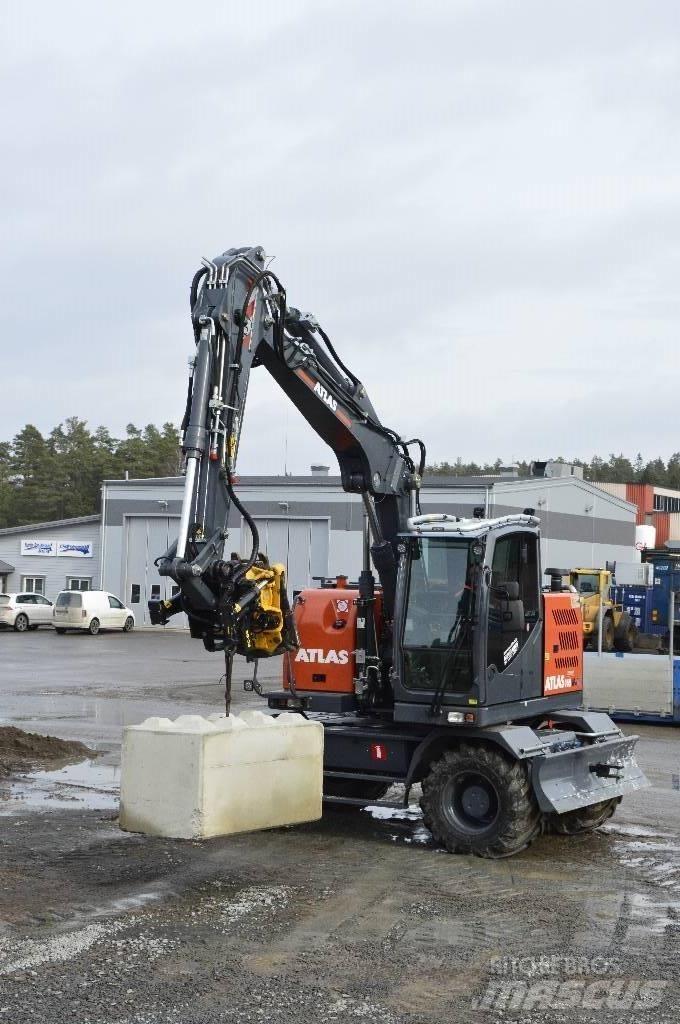 Atlas 165 Wsr Kolesové rýpadlá