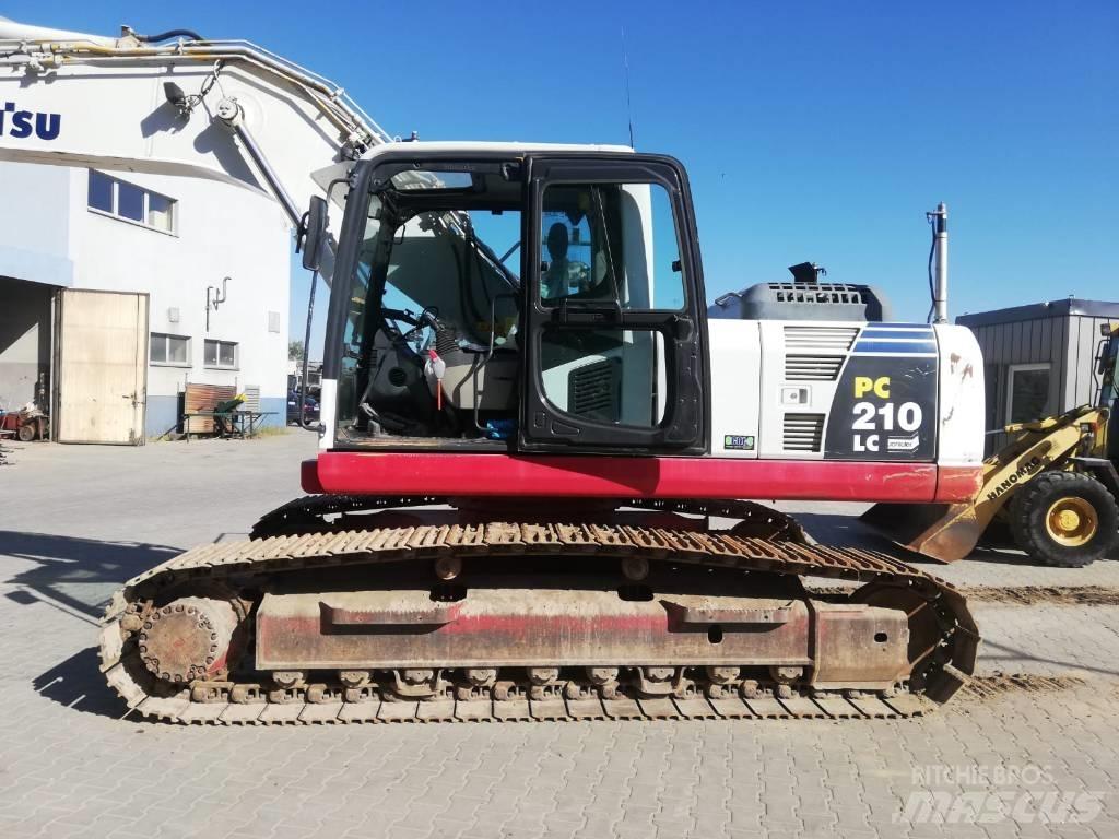 Komatsu PC 210-8 Pásové rýpadlá
