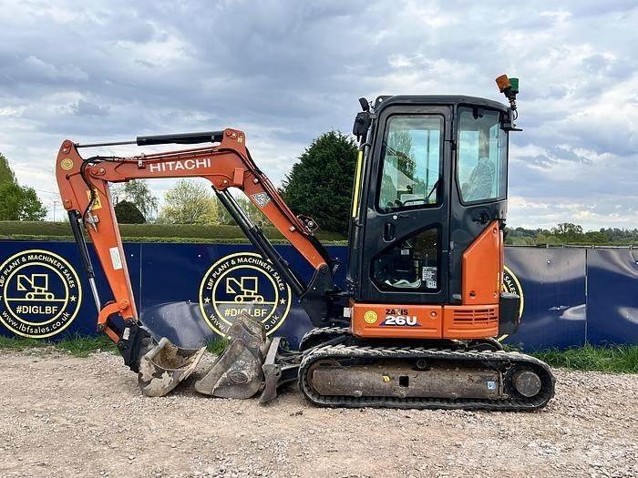 Hitachi ZX26U Špeciálne bagre