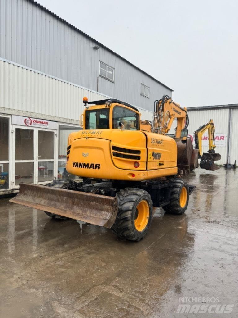 Yanmar B95W (40496) Kolesové rýpadlá