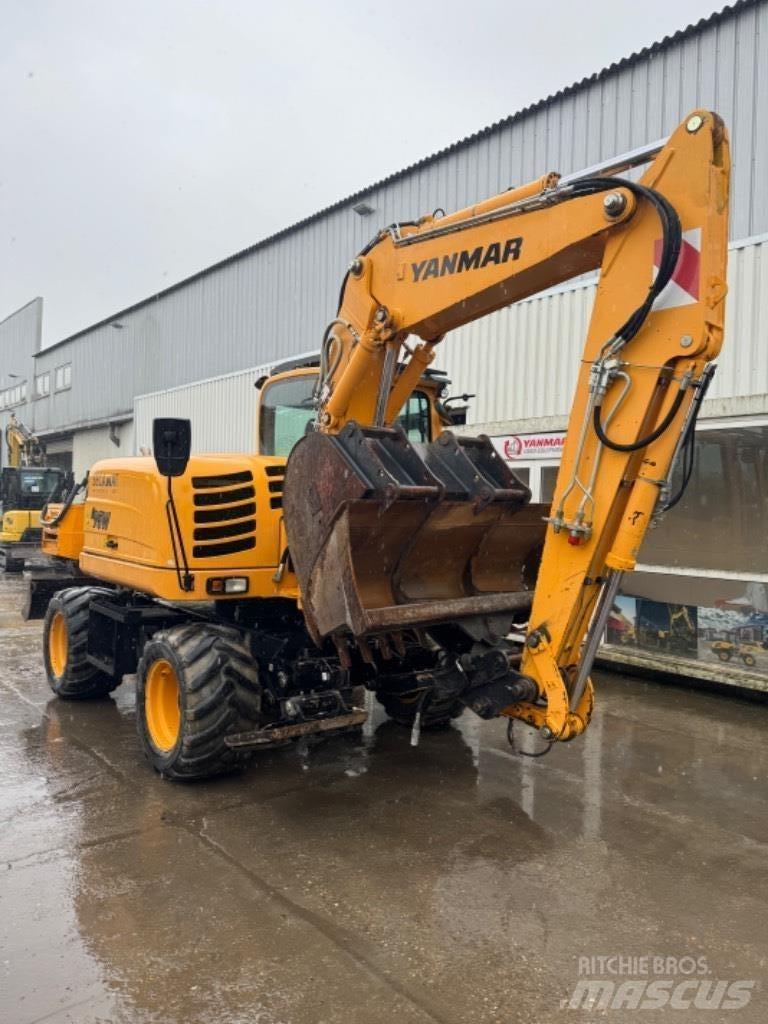 Yanmar B95W (40496) Kolesové rýpadlá