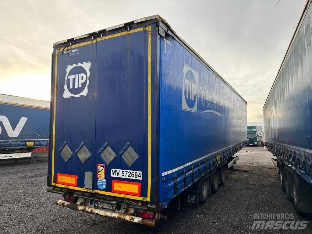 Krone SD MEGA-LINER Plachtové návesy