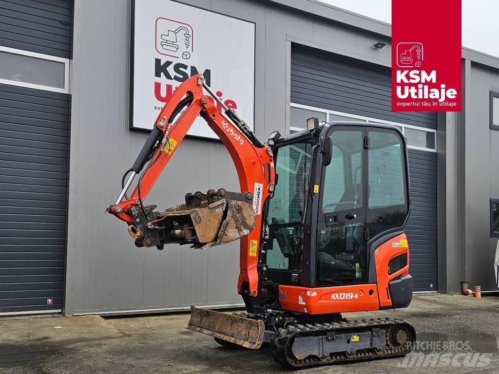 Kubota KX 019-4 Mini rýpadlá < 7t