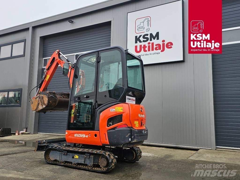 Kubota KX 019-4 Mini rýpadlá < 7t