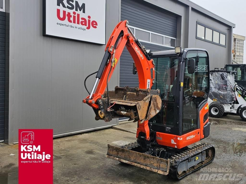 Kubota KX 019-4 Mini rýpadlá < 7t