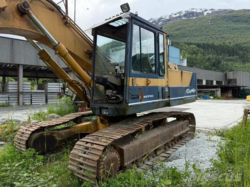 Komatsu PC 200-3 Pásové rýpadlá
