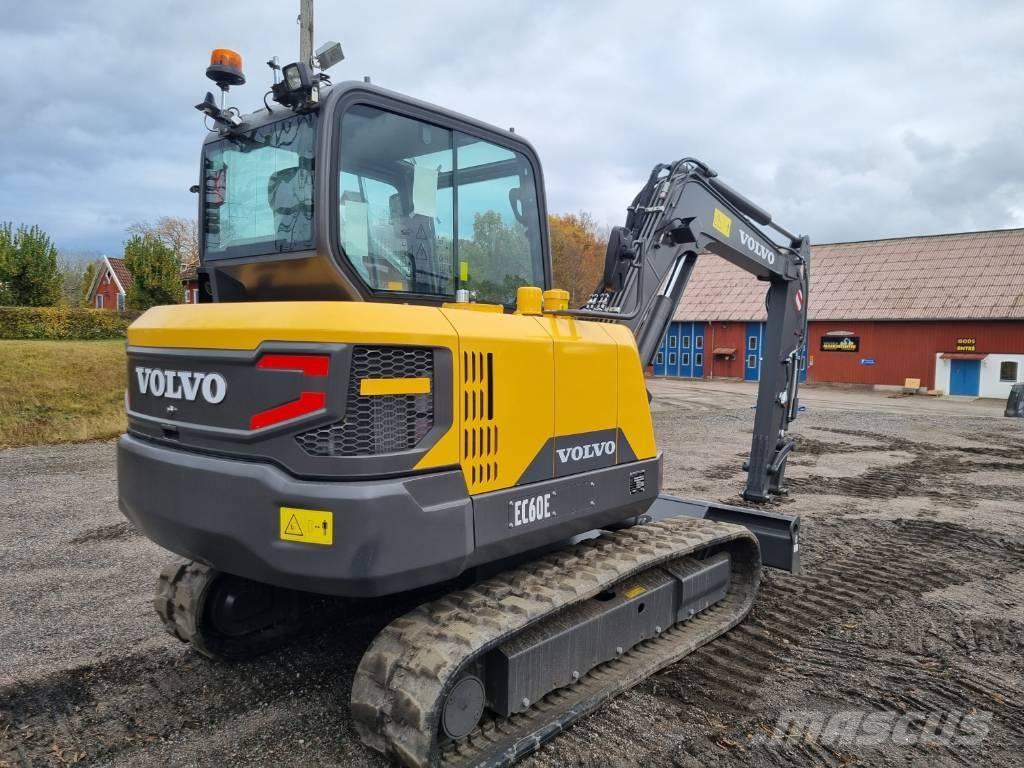 Volvo EC60E Mini rýpadlá < 7t