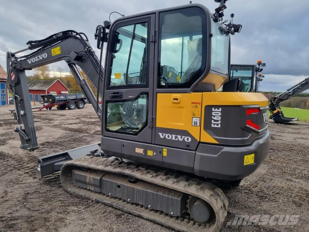 Volvo EC60E Mini rýpadlá < 7t