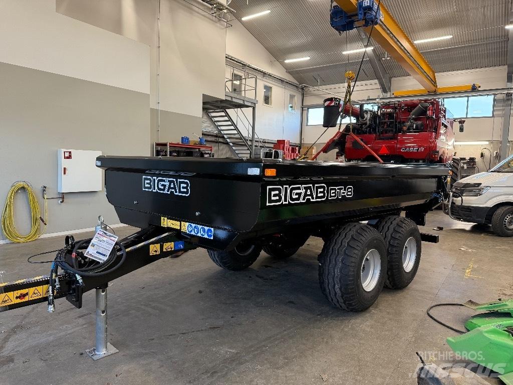 Bigab BT 8 HARDOX Sklápacie prívesy