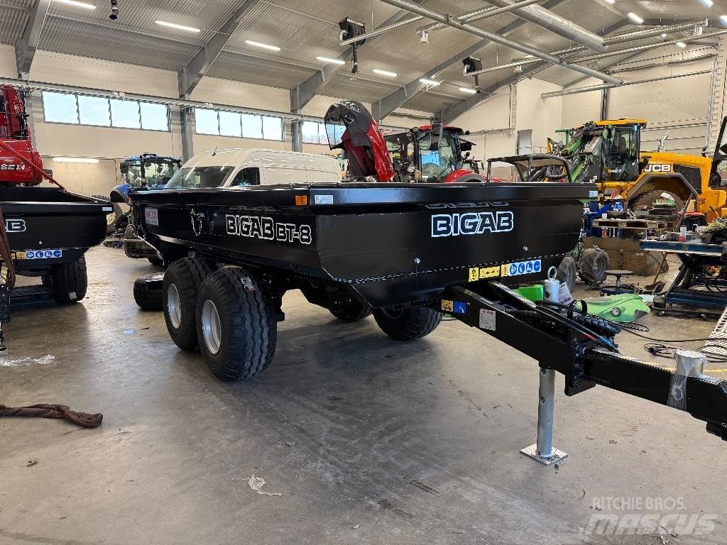 Bigab BT 8 HARDOX Sklápacie prívesy