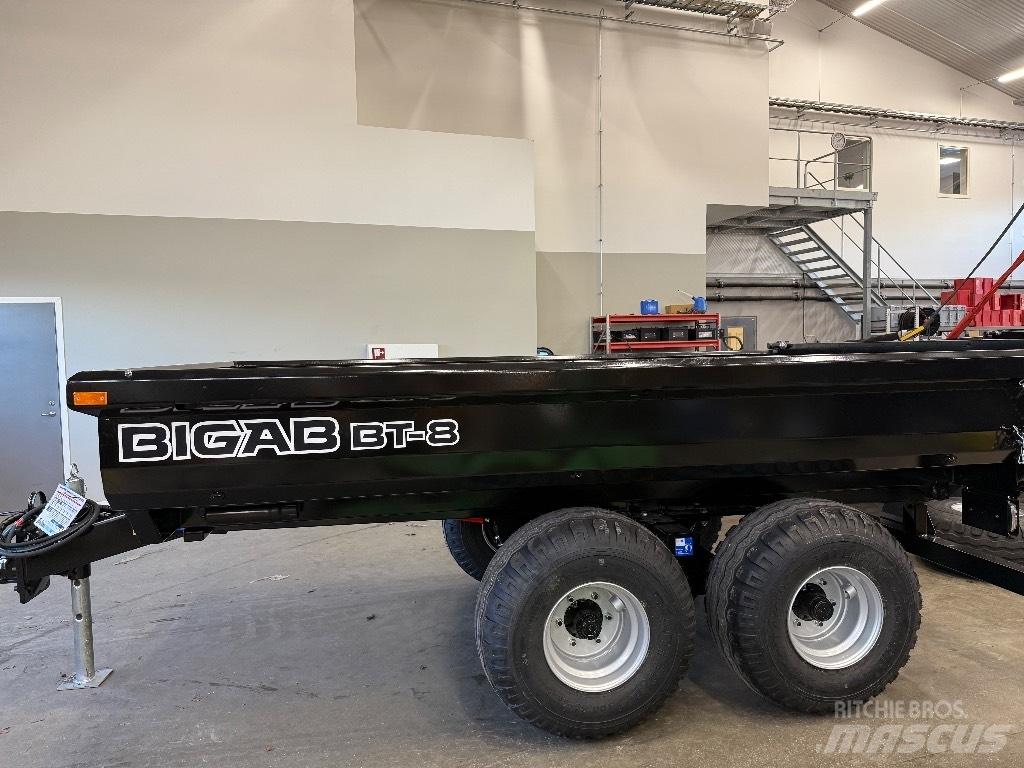 Bigab BT 8 HARDOX Sklápacie prívesy