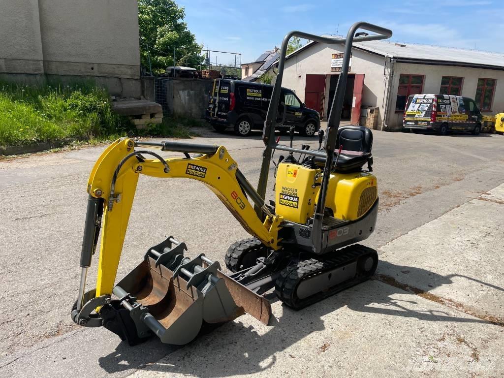 Wacker Neuson 803 Mini rýpadlá < 7t